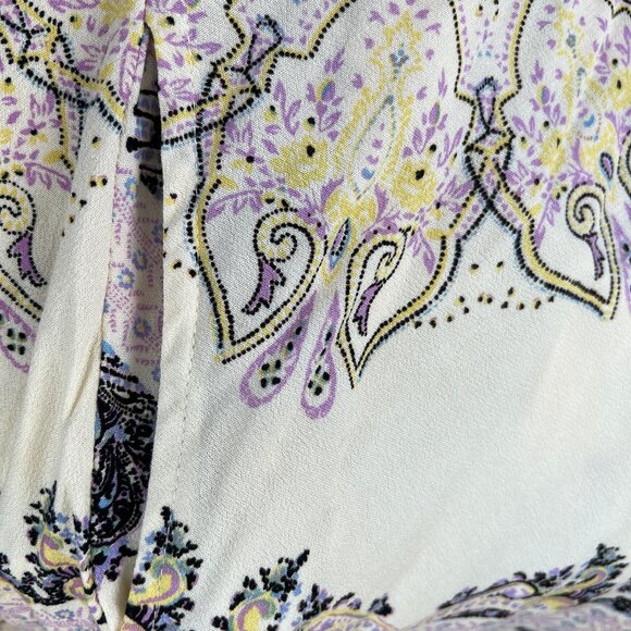 Free People Girl Talk Tunic Top Blouse Shirt Oversized Slouchy Bohemian 90s Y2K - Picture 9 of 10